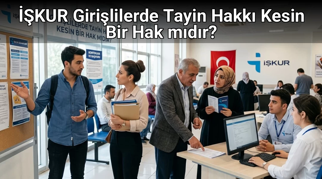 İŞKUR Girişlilerde Tayin Hakkı Kesin Bir Hak mıdır?